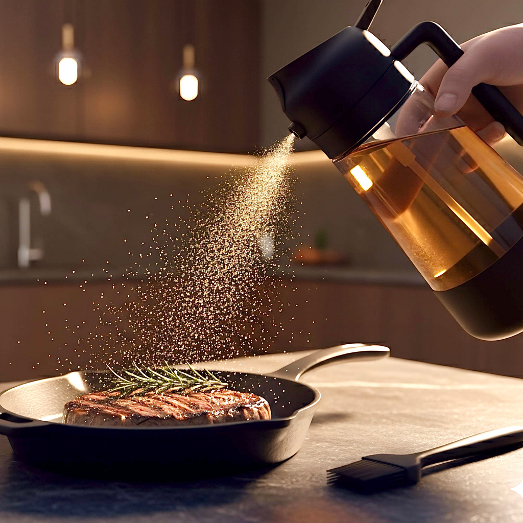 Pulverizator De Ulei 3 in 1 Negru